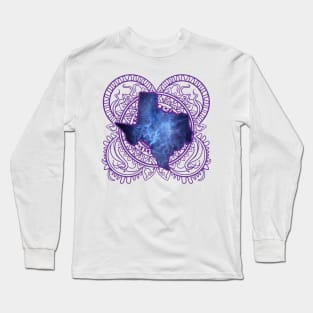 Texas Mandala Long Sleeve T-Shirt